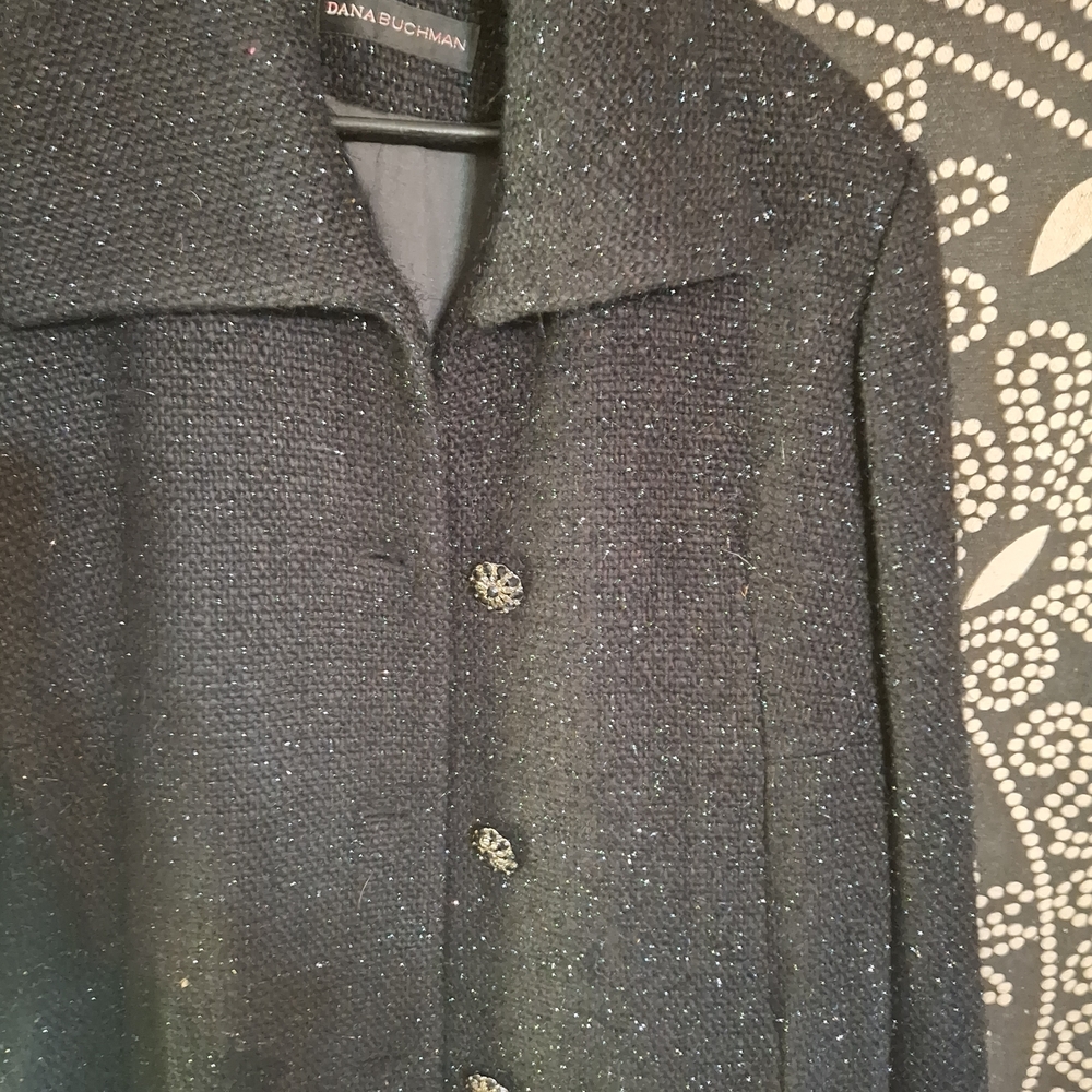 Dana Buchman Black Women's Coat